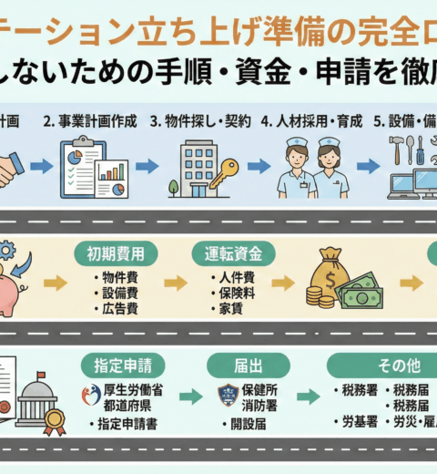 【経験者が語る】訪問看護ステーション立ち上げブログ｜失敗しない全手順とリアルな現実