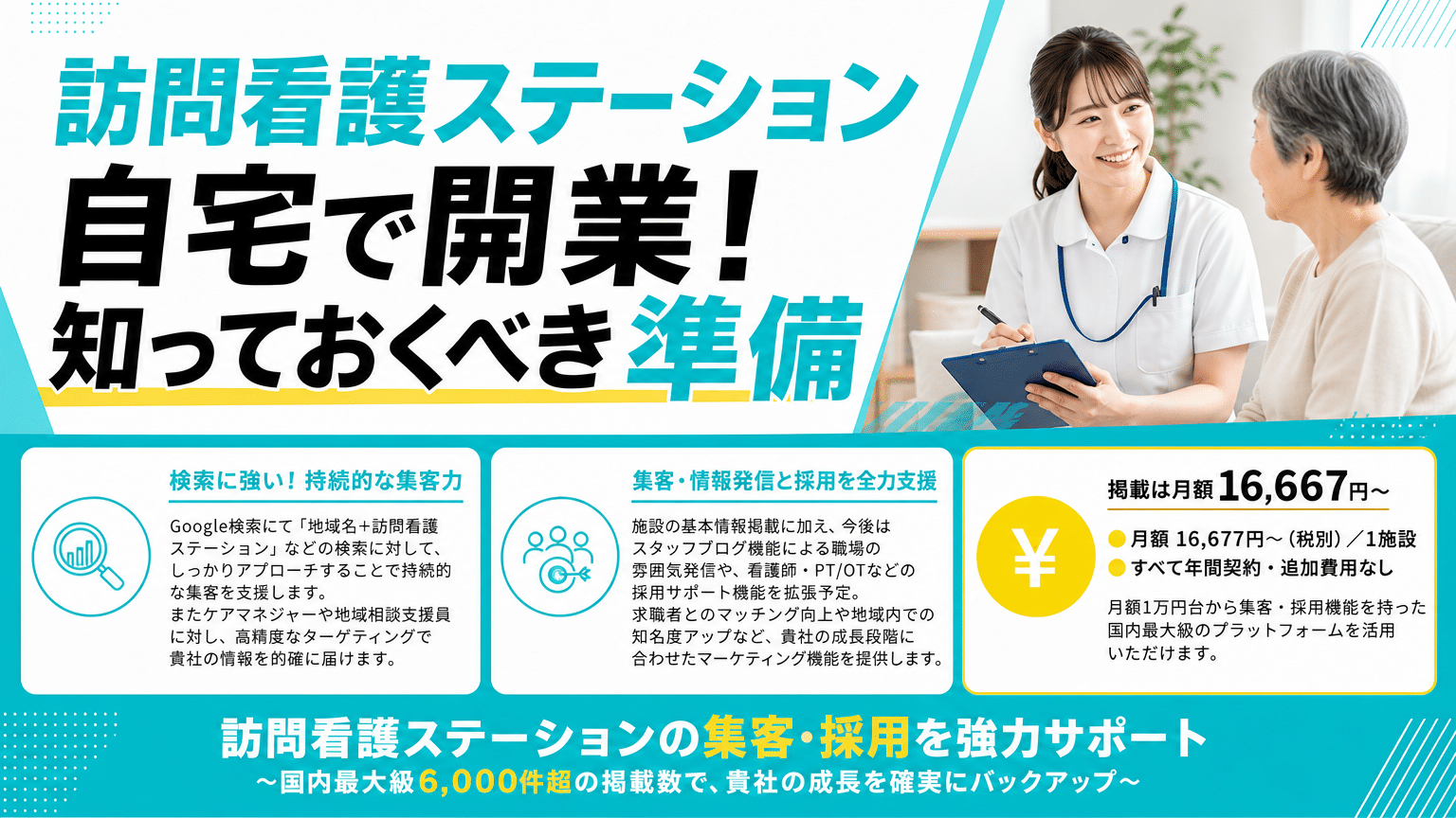 訪問看護ステーション 自宅で開業｜失敗しない完全準備