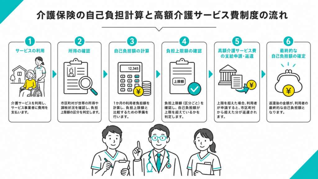 介護保険の自己負担割合と高額介護サービス費制度の仕組み
