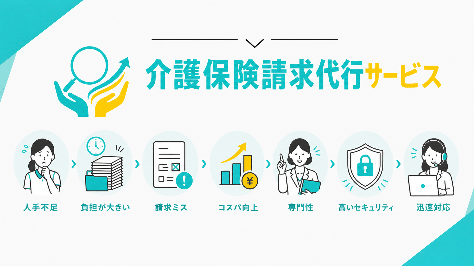 業務負担を軽減する介護保険請求代行サービスの活用