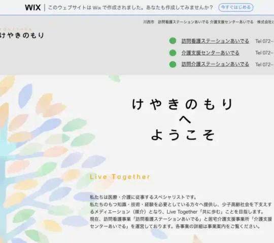 訪問看護ステーションあいでる